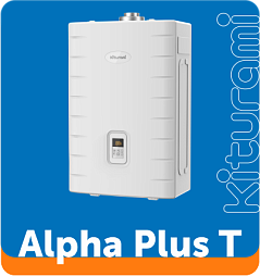 Настенный газовый котел Kiturami Alpha Plus T (нерж), 10-24 кВт